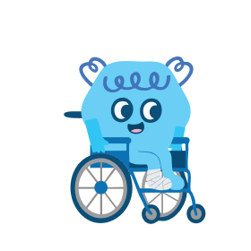 Mobility Aids Mascot